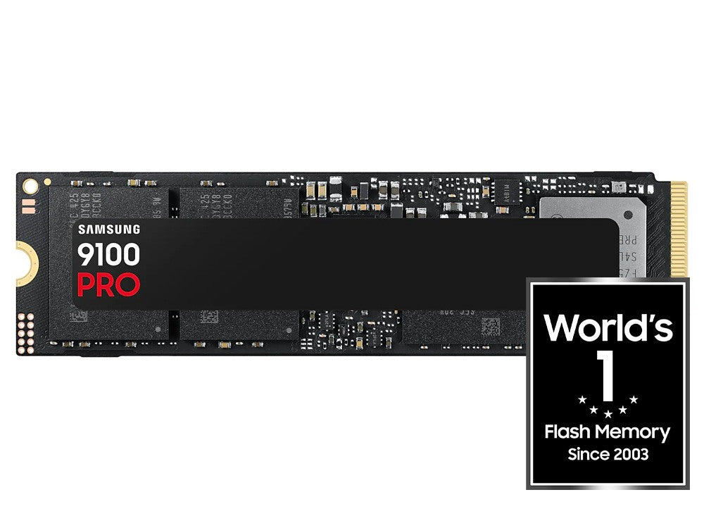 Samsung 9100 PRO 4TB PCIe 5.0 NVMe M.2 SSD with Heatsink