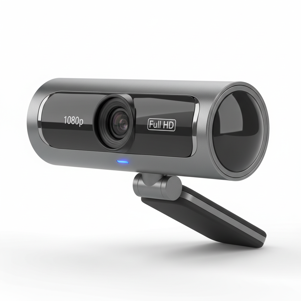 HD webcam for video calls and streaming
