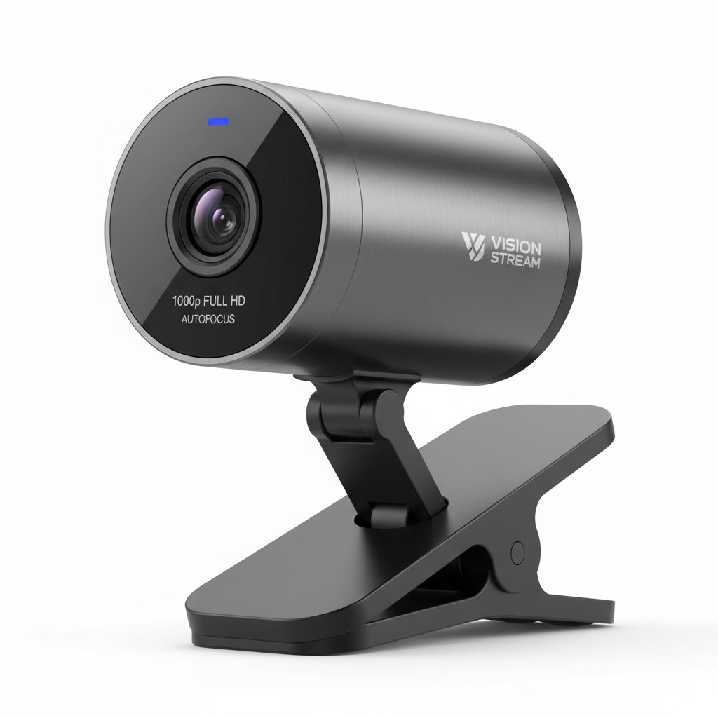 HD webcam for video calls and streaming