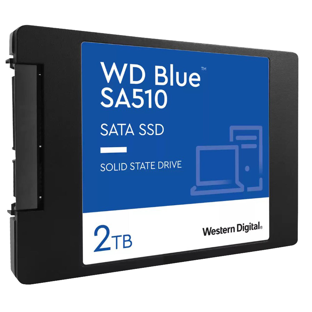Western Digital WD Blue SA510 2TB 2.5" SATA III SSD — 560MB/s Read 520MB/s Write 5YR
