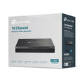 TP-Link VIGI NVR2016H 16 Channel Network Video Recorder — 4K Output 16MP Decode H.265+ 2-Way Audio Remote Monitoring (HDD Not Included)