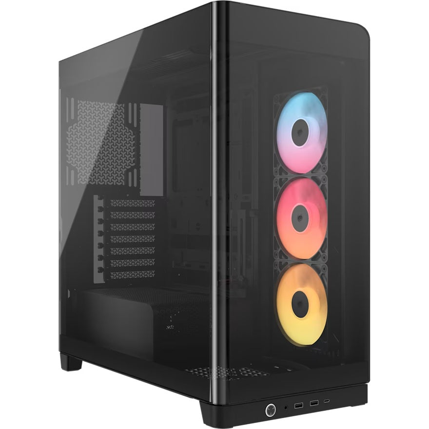 Corsair FRAME 4500X RS-R ARGB Black Panoramic Glass E-ATX Mid-Tower Case GPU 460mm CPU 185mm USB-C