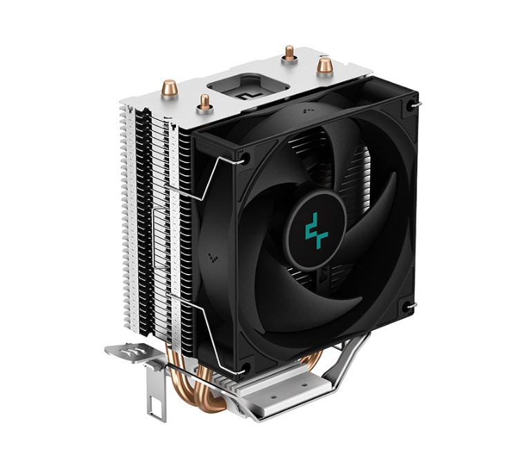 DeepCool AG200 Compact Single Tower CPU Cooler — 2 Heat Pipes 92mm PWM Fan LGA1851/1700/1200/115X AM5/AM4