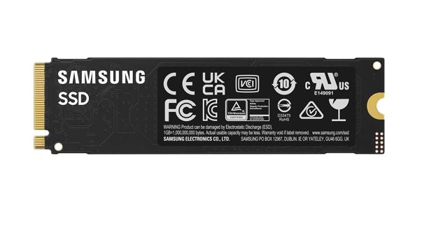Samsung 990 EVO Plus 1TB M.2 2280 PCIe Gen5 NVMe SSD — 7150MB/s Read 6300MB/s Write AES 5YR