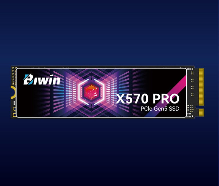 BIWIN Black Opal X570 Pro 8TB M.2 2280 PCIe Gen5 x4 NVMe SSD — 14000MB/s Read 13000MB/s Write 5YR