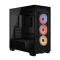 Corsair 3500X LX-R RGB Black iCUE LINK E-ATX Mid-Tower Side 360mm Rad Glass Panels USB-C GPU 425mm