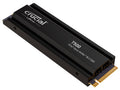 Crucial T500 2TB M.2 2280 PCIe Gen4 NVMe SSD with Heatsink — 7400MB/s Read 7000MB/s Write PS5 5YR