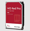 Western Digital WD Red Pro 4TB 3.5" NAS HDD SATA 6Gb/s 7200RPM 256MB Cache CMR 5yrs Wty