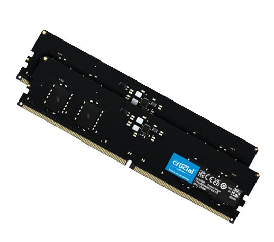Crucial 32GB (2x16GB) DDR5-4800 CL40 UDIMM Desktop RAM