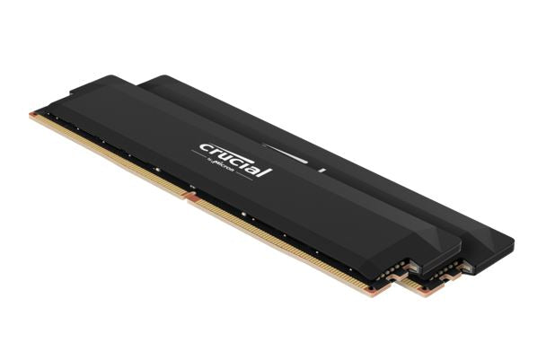 Crucial Pro 64GB (2x32GB) DDR5-6400 CL40 Black Desktop Gaming RAM — XMP AMD Ryzen