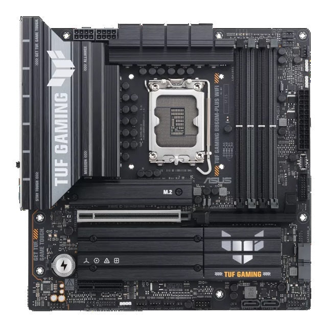 ASUS TUF GAMING B860M-PLUS WIFI Micro-ATX Intel B860 LGA1851 Motherboard — DDR5 Wi-Fi 7 PCIe 5.0 3xM.2