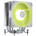 MSI MAG CoreFrozr AA13 White Single Tower CPU Cooler — 4 Heat Pipes 120mm ARGB PWM Fan AM4/AM5 LGA1700/1851