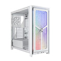 Corsair FRAME 4000X RS White ATX E-ATX Mid-Tower Tempered Glass Case GPU 430mm 360mm Rad USB-C 2YR