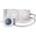 Corsair NAUTILUS 240 RS LCD White 240mm AIO Liquid CPU Cooler LCD Pump Head 2x PWM Fans 2100RPM AM5/LGA1851