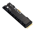 Western Digital WD Black SN850X 2TB M.2 2280 PCIe Gen4 NVMe SSD with Heatsink — 7300MB/s Read PS5 5YR