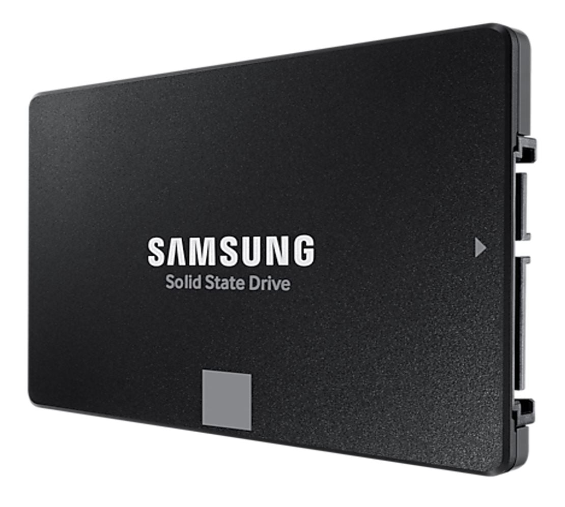 Samsung 870 EVO 500GB 2.5" SATA III SSD — 560MB/s Read 530MB/s Write 300TBW AES 256-bit 5YR