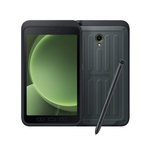 Samsung Galaxy Tab Active5 5G 128GB Green EE — 8" Rugged Octa-Core 6GB RAM 13MP S Pen 5050mAh 3YR Warranty