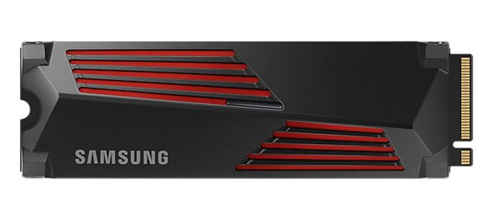 Samsung 990 Pro 2TB M.2 2280 PCIe Gen4 NVMe SSD with Heatsink — 7450MB/s Read 6900MB/s Write PS5 5YR