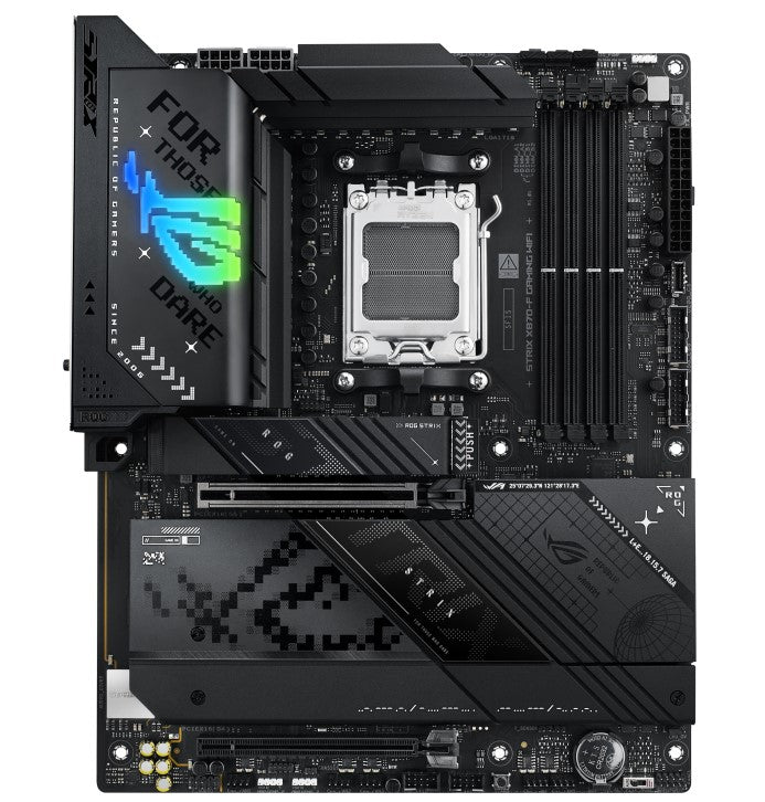 ASUS ROG STRIX X870-F GAMING WIFI ATX AMD AM5 Motherboard DDR5 192GB PCIe 5.0 4x M.2 Wi-Fi 7 HDMI DP 2x