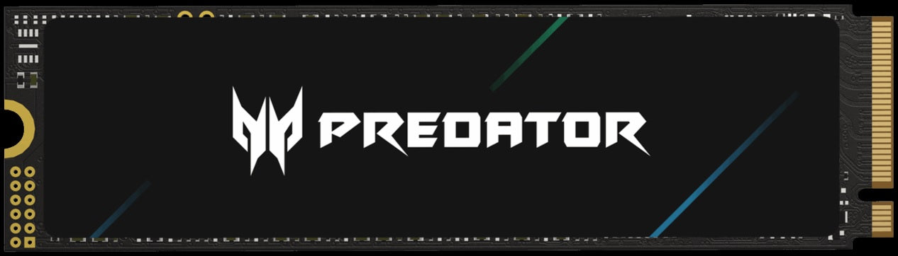 Acer Predator GM7 1TB M.2 2280 PCIe Gen4 x4 NVMe SSD — 7400MB/s Read 6300MB/s Write 5YR