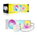 Corsair iCUE LINK TITAN 360 RX RGB AIO White 360mm Liquid CPU Cooler 73.5CFM 2100RPM Aluminum Rad Intel AMD