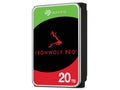 Seagate IronWolf Pro 20TB 3.5" NAS HDD SATA 6Gb/s 7200RPM 256MB Cache 5yrs Warranty