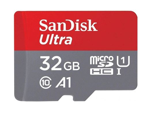 SanDisk Ultra 32GB microSD SDHC UHS-I Memory Card 120MB/s Class 10