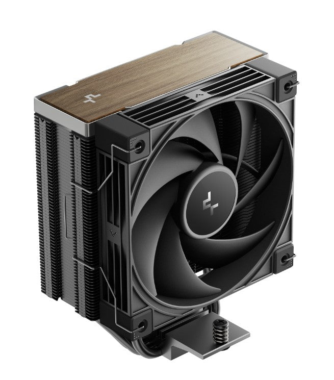 DeepCool AK400 G2 Wood Grain Single-Tower CPU Cooler 4 Heat Pipes 4-Pin PWM Hydro Bearing Intel LGA1851/1700 AMD AM5/AM4