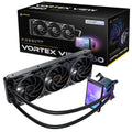 Antec Vortex View 360mm AIO Liquid CPU Cooler 3x120mm PWM Fans 2000RPM 59.23CFM 28.6dB Intel LGA1851/1700 AMD AM5/AM4