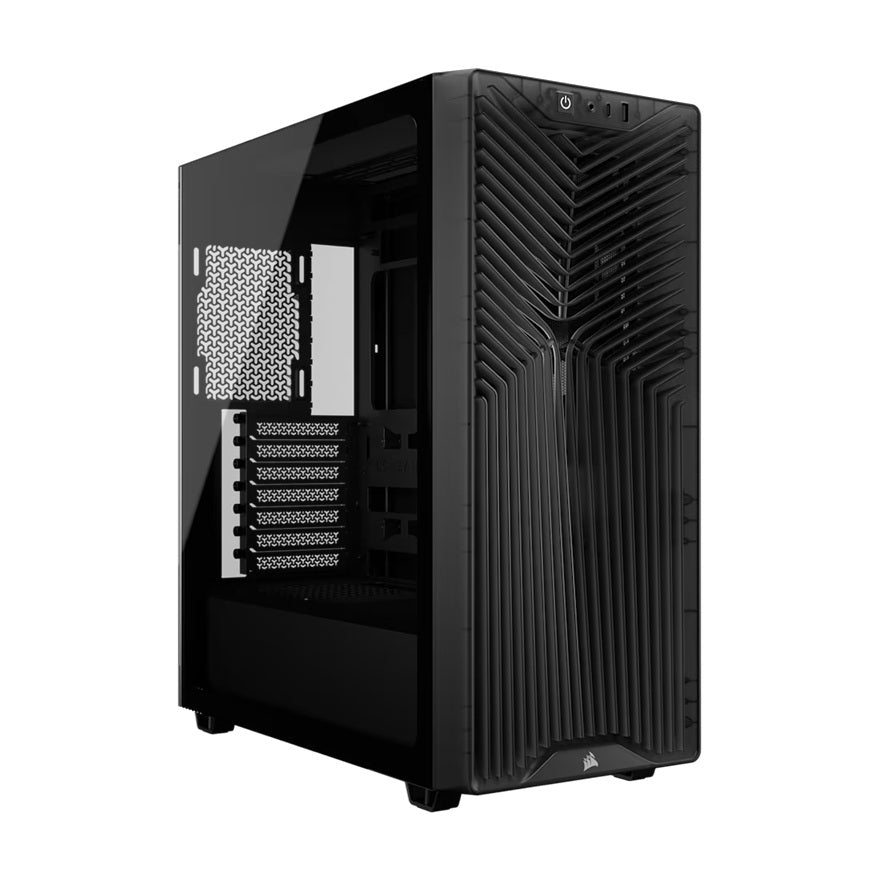 Corsair 3200D RS Smoke ATX mATX ITX Mid-Tower Tempered Glass Case GPU 400mm CPU 165mm USB-C 2YR
