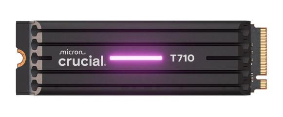 Crucial T710 1TB PCIe Gen5 NVMe M.2 SSD with Heatsink