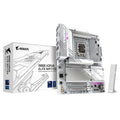 Gigabyte B860 A ELITE WIFI7 ICE ATX Intel B860 LGA1851 Motherboard — DDR5 Wi-Fi 7 White 3xM.2 4-Slot