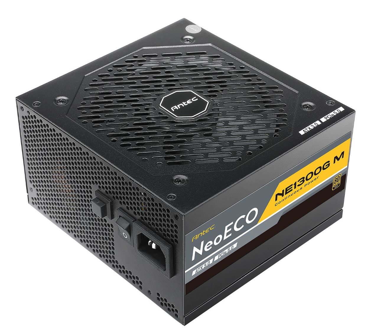 Antec NE1300G 1300W 80+ Gold Fully Modular ATX 3.0 PCIe 5.0 FDB Fan Japanese Capacitors 10YR Warranty