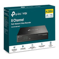 TP-Link VIGI NVR1008H-8MP 8 Channel PoE+ Network Video Recorder — 113W PoE Budget 4K Output 16MP H.265+ (HDD Not Included)