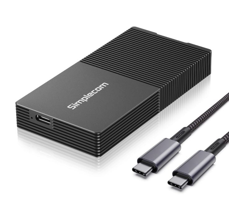 Simplecom SE640 USB4 NVMe M.2 SSD USB-C Enclosure 40Gbps