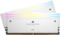 Corsair Dominator Titanium RGB 64GB (2x32GB) DDR5-6000 CL30 White Desktop Gaming RAM — Intel XMP