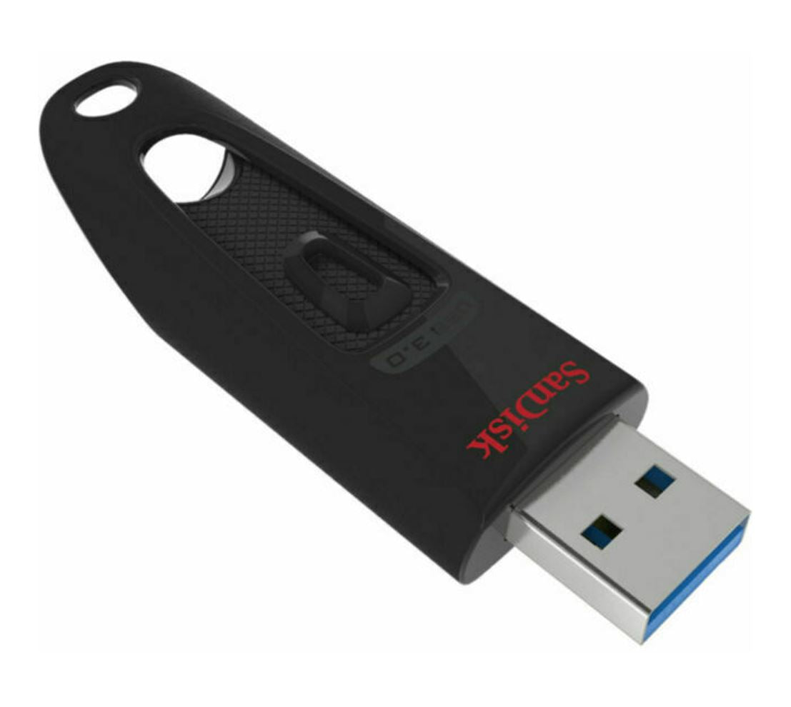 SanDisk Ultra 32GB USB 3.0 Flash Drive 130MB/s | SecureAccess | Black