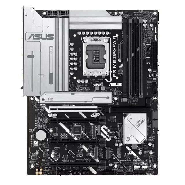 ASUS PRIME Z890-P WIFI-CSM ATX Intel LGA1851 Motherboard DDR5 192GB PCIe 5.0 4x M.2 4x SATA Wi-Fi