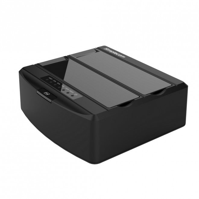Simplecom SD312 Dual Bay USB 3.0 Docking Station for 2.5" and 3.5" SATA HDD SSD Black