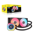 Corsair iCUE LINK TITAN 240 RX LCD Black 240mm AIO Liquid CPU Cooler LCD Pump 73.5CFM 2100RPM 36dB Intel AMD