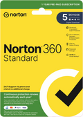 Norton 360 Standard 10GB AU 1 User 5 Device, 12 Months, Digital Key via Email