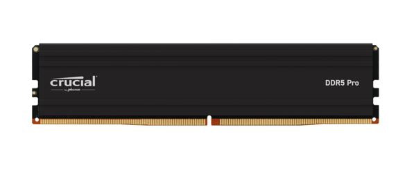 Crucial Pro 64GB (1x64GB) DDR5-5600 CL46 Black Desktop Gaming RAM — XMP AMD Ryzen