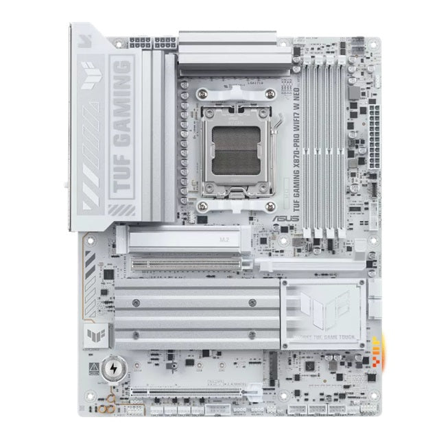 ASUS TUF GAMING X870-PRO WIFI7 W NEO ATX AMD AM5 Motherboard 4x DDR5 256GB PCIe 5.0 4x M.2 Wi-Fi 7 5GbE USB4