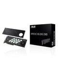ASUS HYPER M.2 X16 GEN 5 Card PCIe 5.0/4.0 Supports 4x NVMe M.2 2242/2260/2280/22110 up to 512Gbps