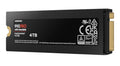 Samsung 990 Pro 4TB M.2 2280 PCIe Gen4 NVMe SSD with Heatsink — 7450MB/s Read 6900MB/s Write PS5 5YR