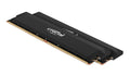 Crucial Pro 64GB (2x32GB) DDR5-6000 CL40 Black Desktop Gaming RAM — XMP AMD Ryzen