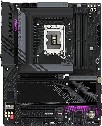 Gigabyte Z890 AORUS ELITE WIFI7 P ATX Intel Z890 LGA1851 Motherboard — DDR5 Wi-Fi 7 4xM.2 USB-C PCIe 5.0