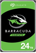 Seagate Barracuda 24TB 3.5" Desktop HDD SATA 6Gb/s 7200RPM 512MB Cache CMR 512e 2yrs Warranty