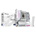 Gigabyte B860M A ELITE WIFI6E ICE Micro-ATX Intel B860 LGA1851 Motherboard — DDR5 Wi-Fi 6E 3xM.2 White
