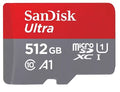 SanDisk Ultra 512GB microSDXC UHS-I Memory Card 150MB/s Class 10